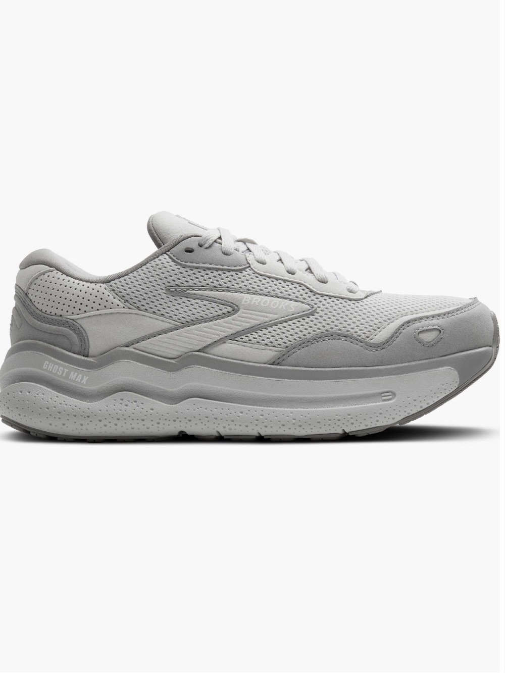 New Brooks Ghost Max SE Men’s Size 9D Grey Running Shoes